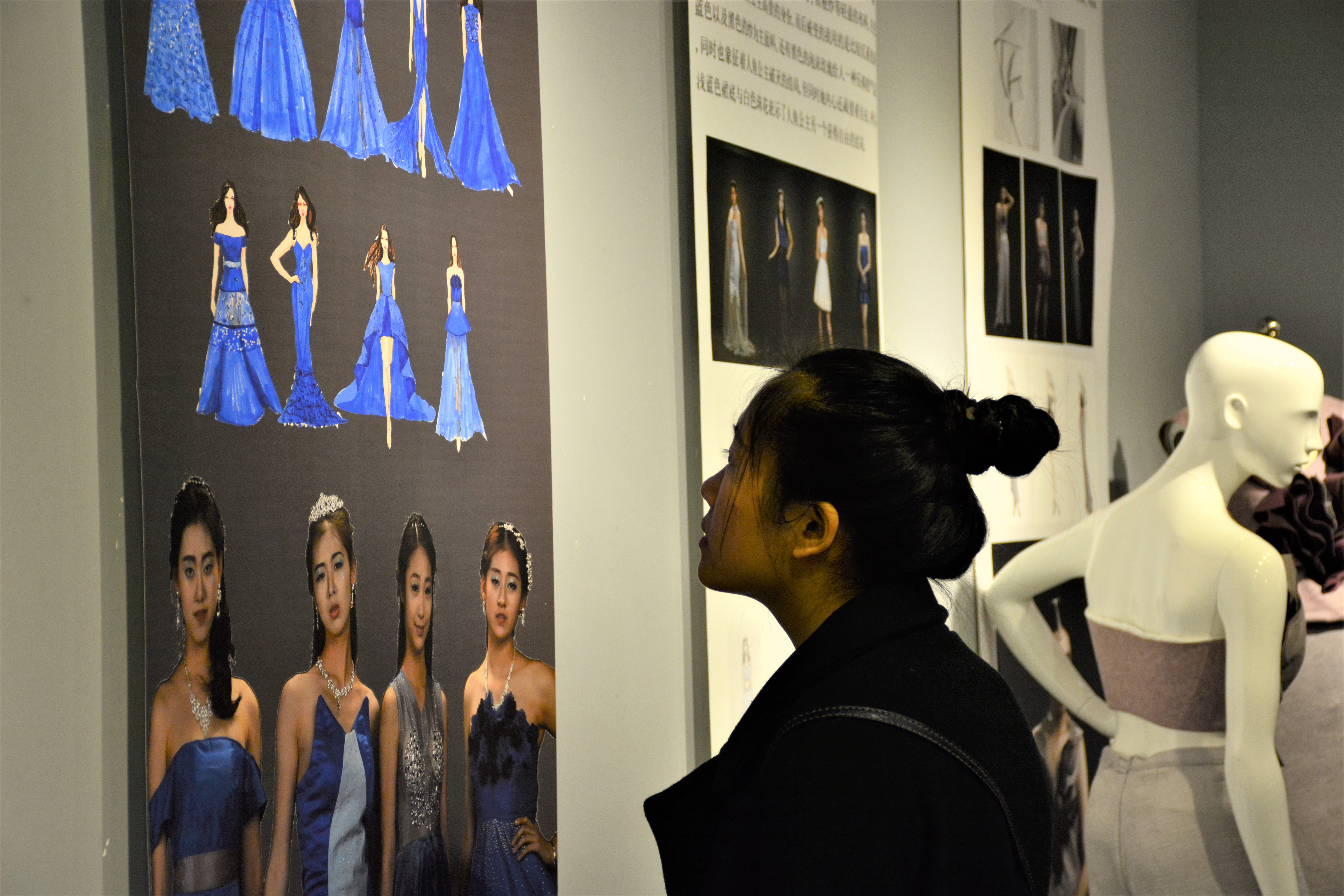 美术系14级服装专业学生毕业作品展举行