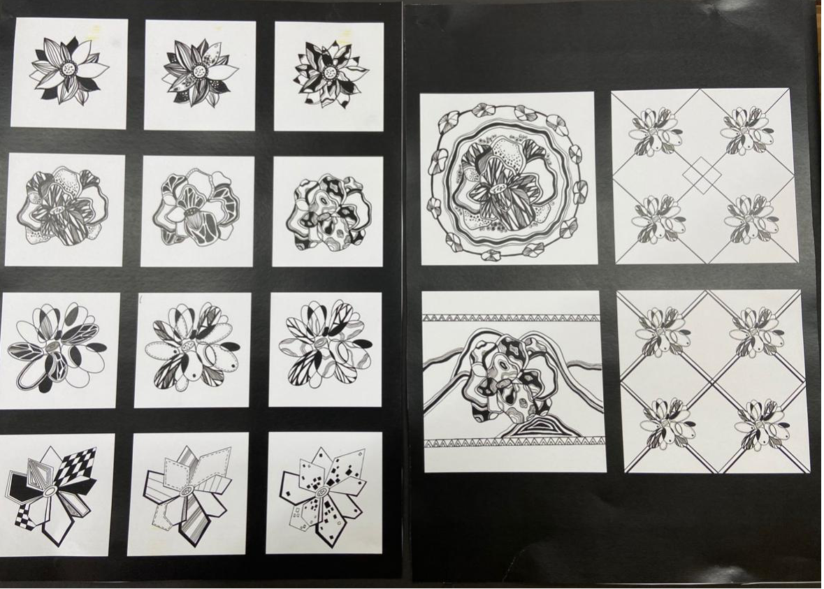 作品名称:莲花的变形