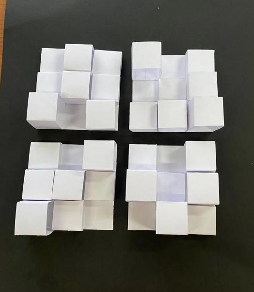 内容 :课程源于包豪斯立体构成语汇的内容,并涵盖解构性语汇与模拟