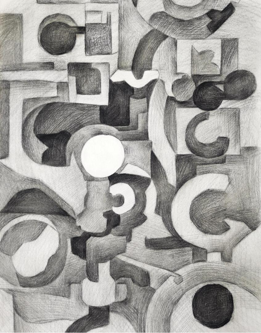 作品名称:人工形态作品