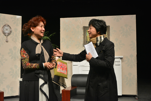 戏剧系举行配音演员王苏《品61读》会