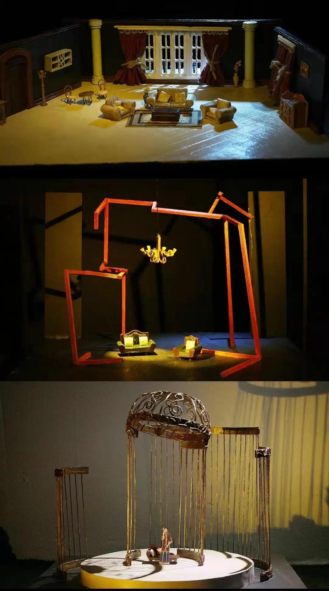 美术系舞台艺术设计与制作专业2020—2021学年教学检查作品选登